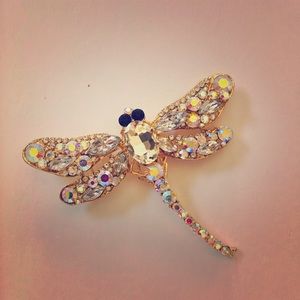 Dragonfly brooch.